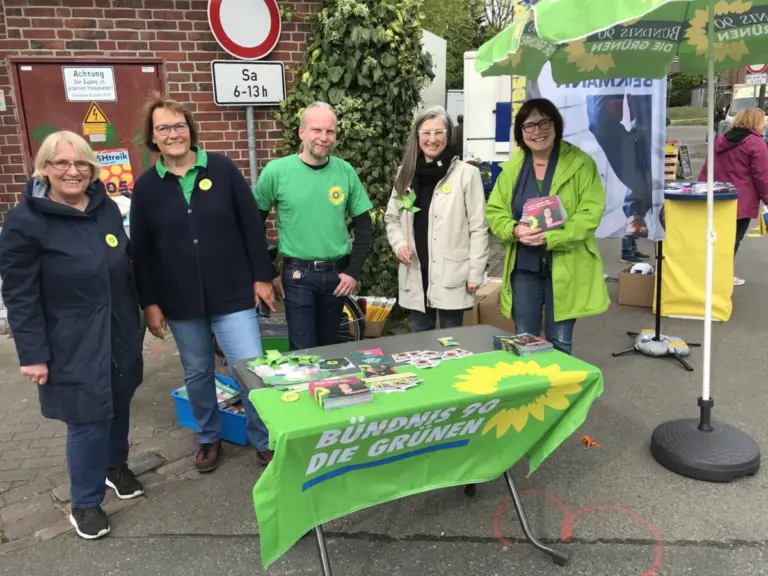 Wahlkampfendspurt zur Landtagswahl 2022