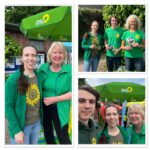 Das Bild zeigt eine Kollage vom Europawahlkampf vom 01.06.2024.