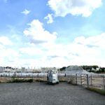 Ein Foto von der Hillwood - Baustelle.