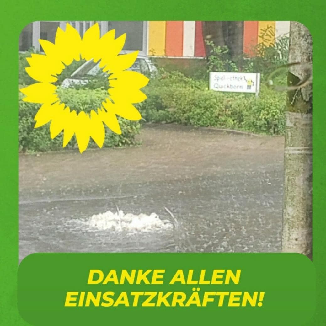 Ein Dank an die Einsatzräfte des Unwetters vom 21.07.2024