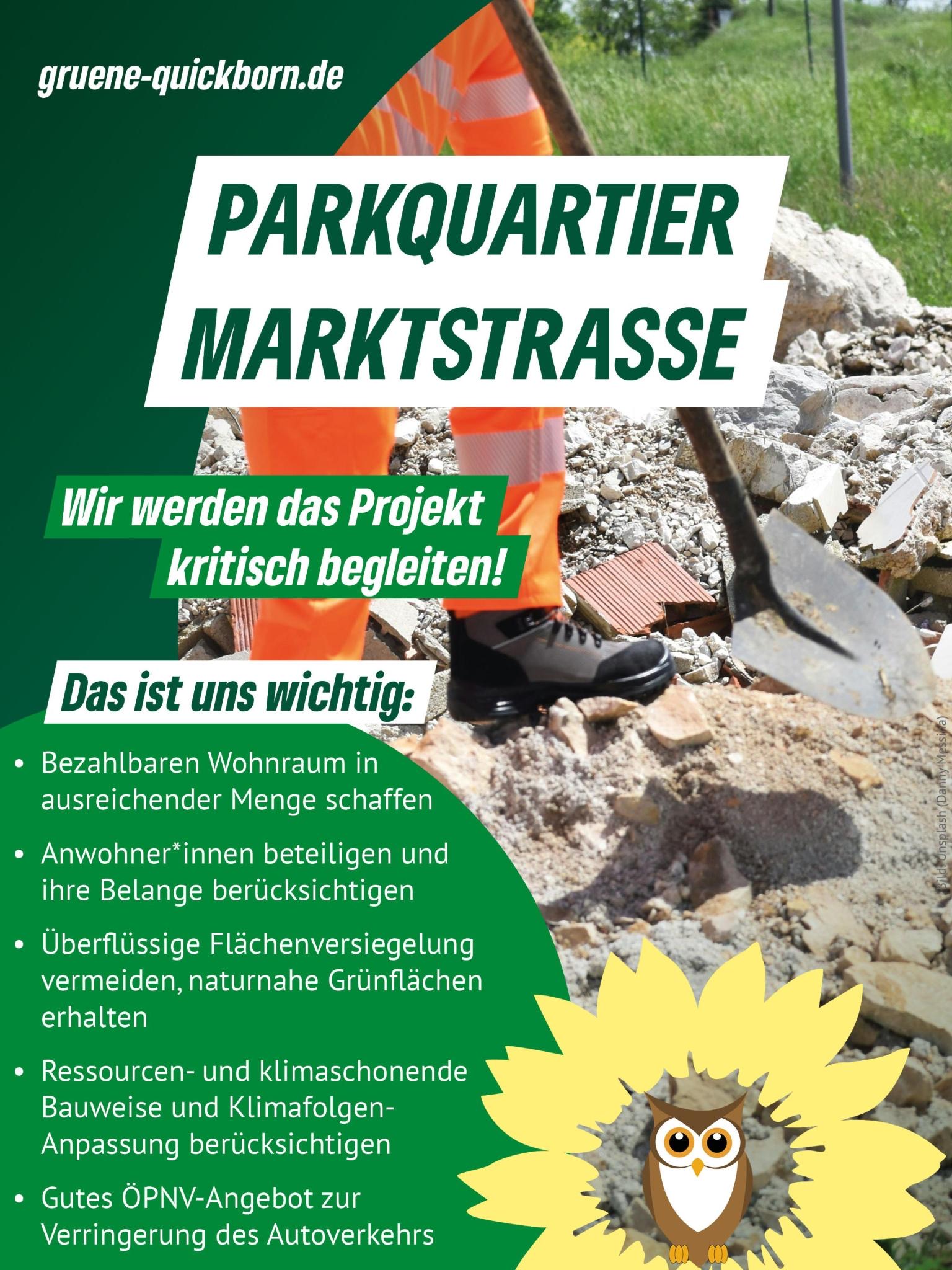 Stellungnahme Parkquartier Marktstraße